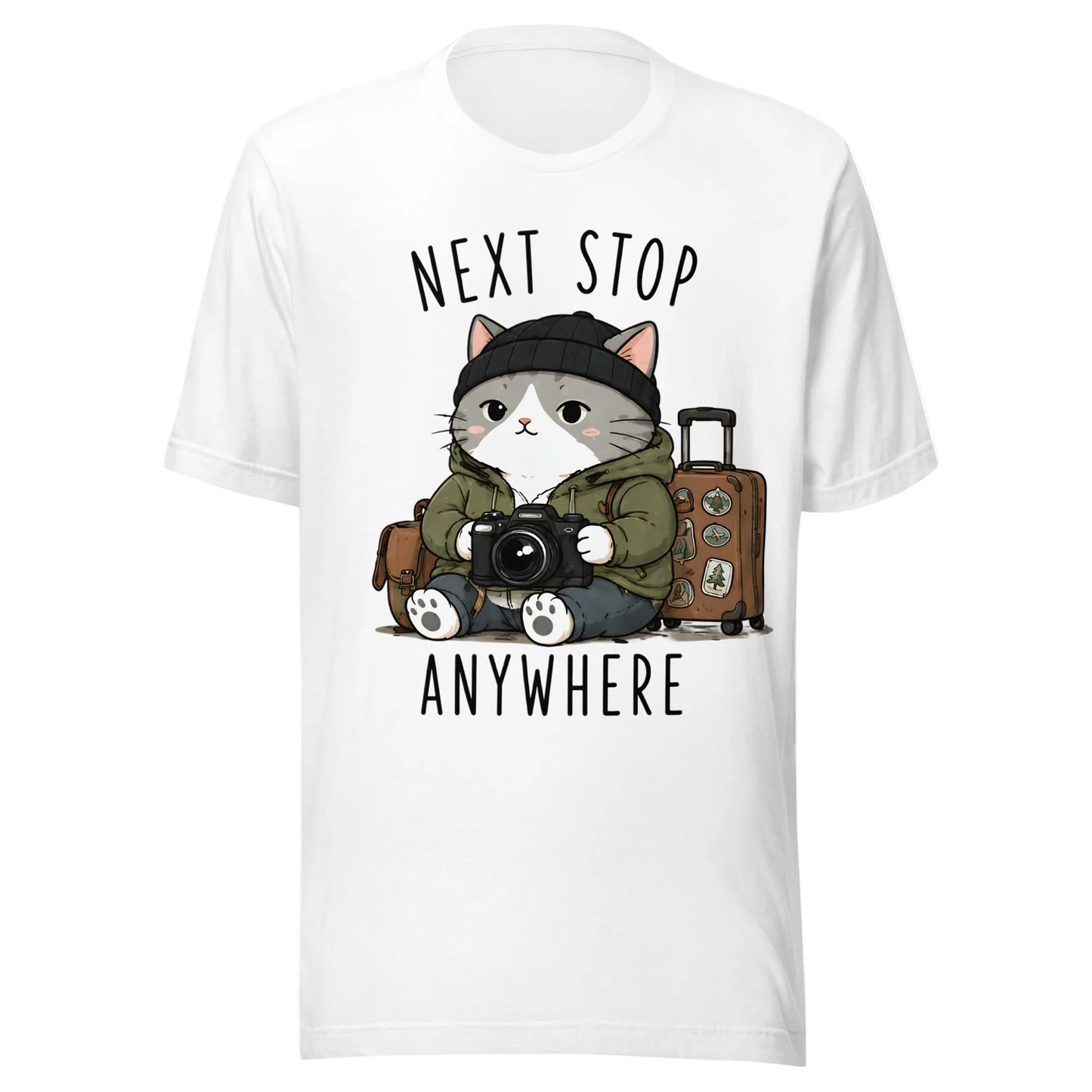 Next Stop: Anywhere T-Shirt – Unisex