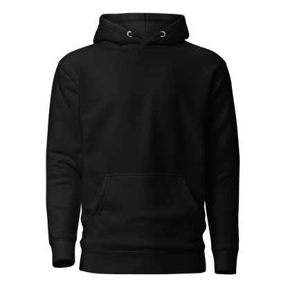 Color: Black | Quiet Window hoodie front view