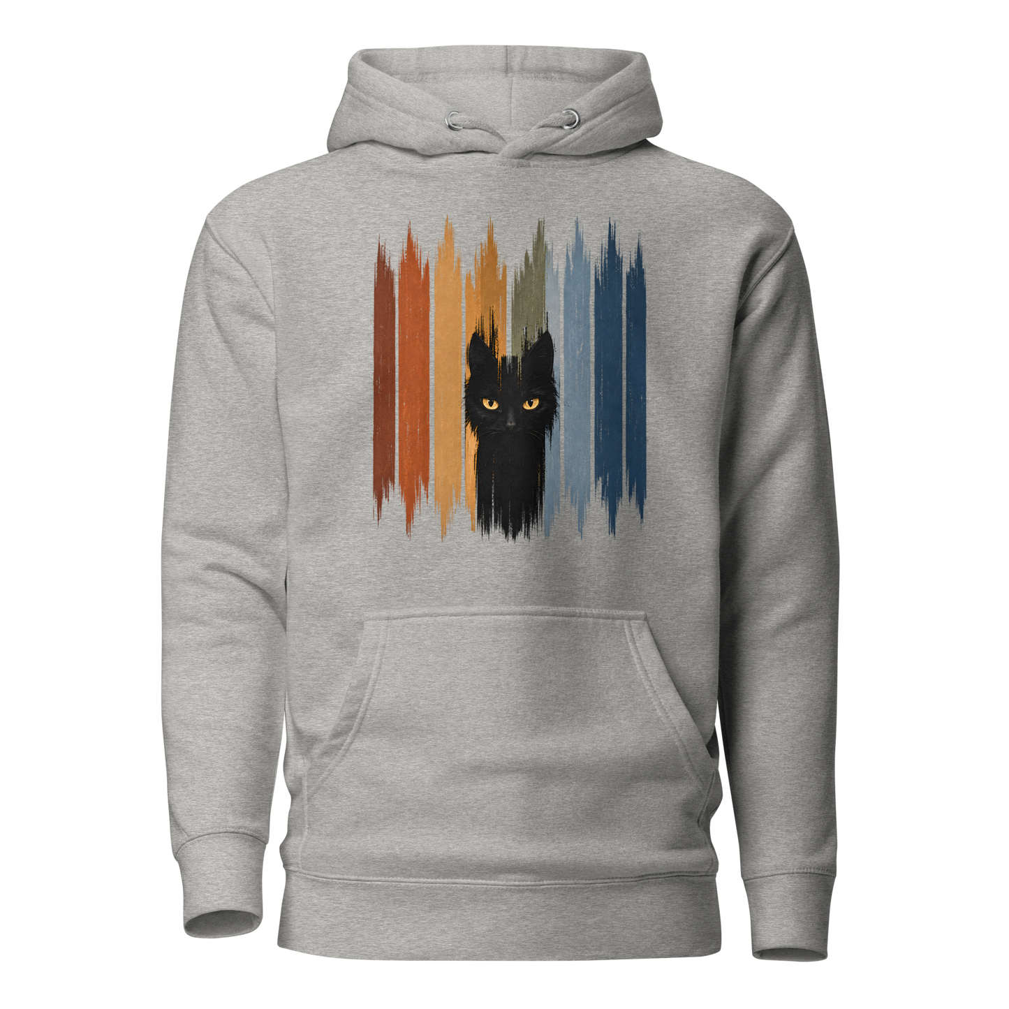 Color: Carbon Grey | Color Divide Front hoodie front artwork