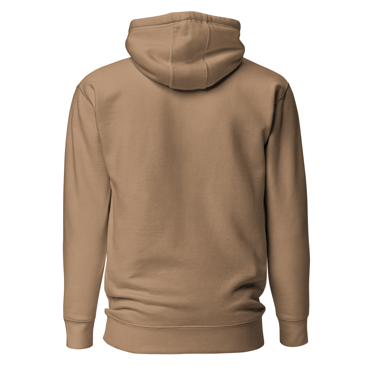 Color: Latte | Fragments hoodie back view