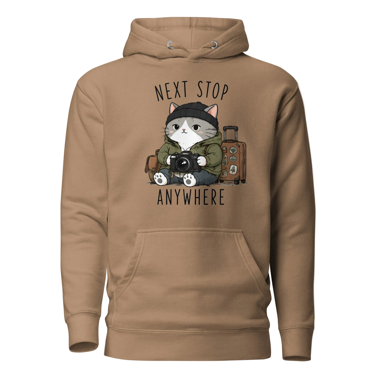 Next Stop: Anywhere Hoodie – Unisex