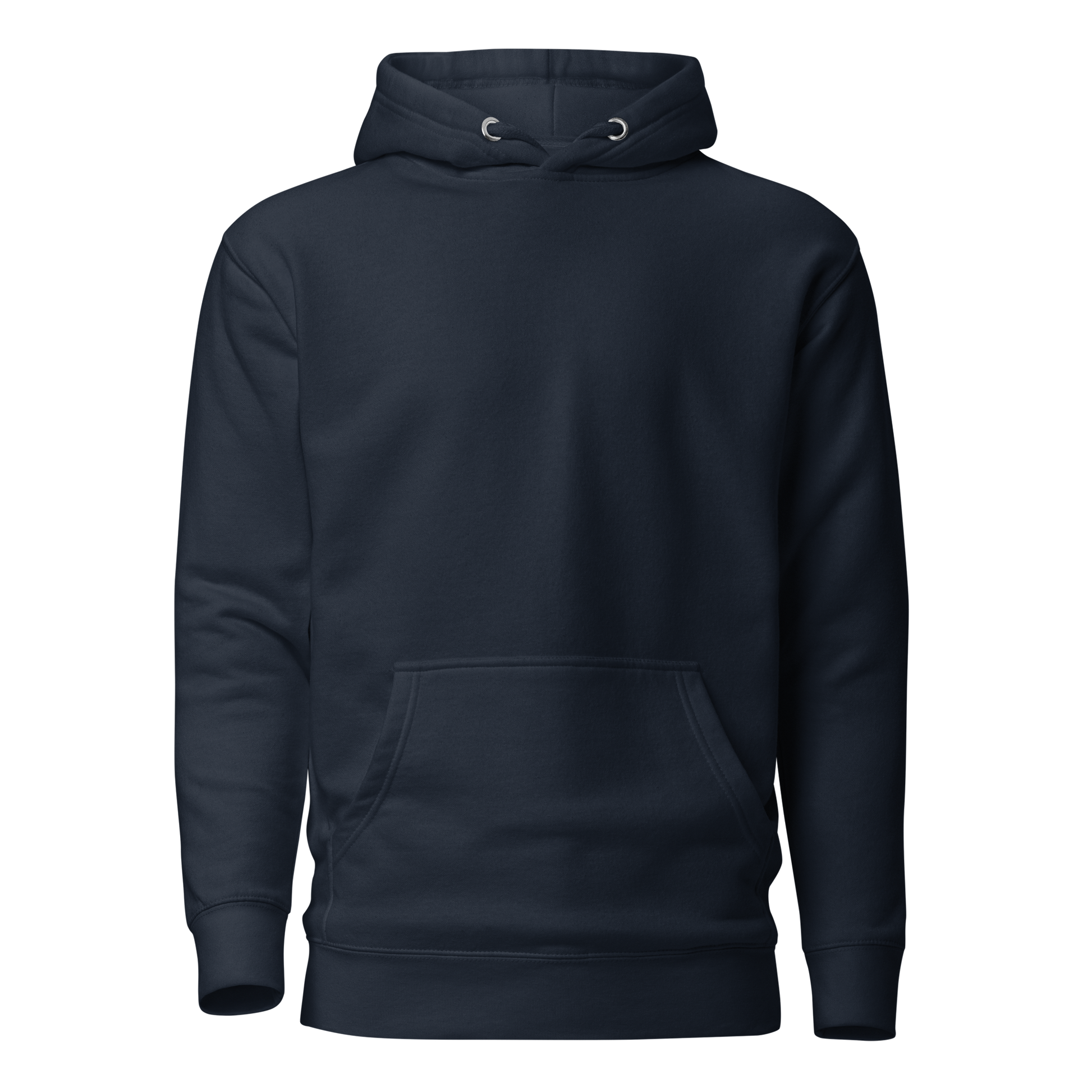Color: Navy Blazer | Quiet Window hoodie front view