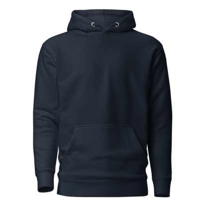 Color: Navy Blazer | Still Waters hoodie front view