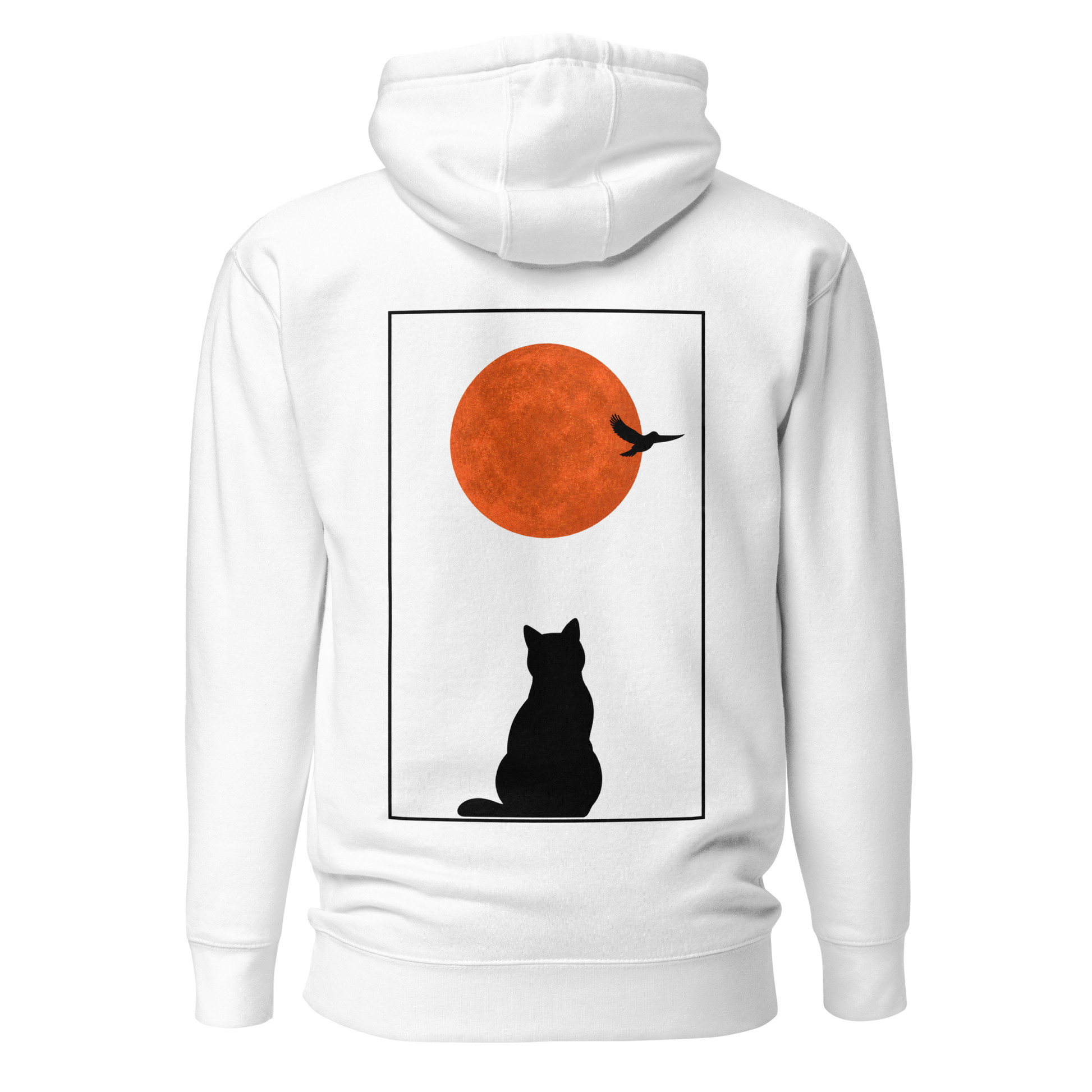 Color: White | Last Light hoodie back artwork