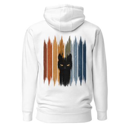 Color: White | Color Divide hoodie back artwork