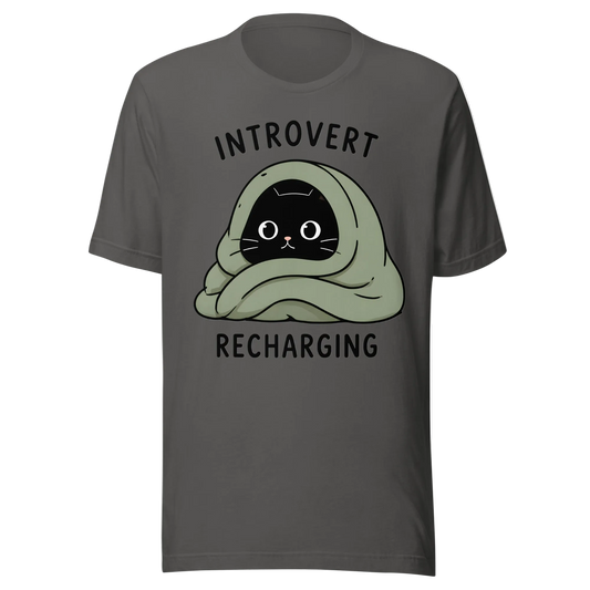 Introvert Recharging T-Shirt – Unisex