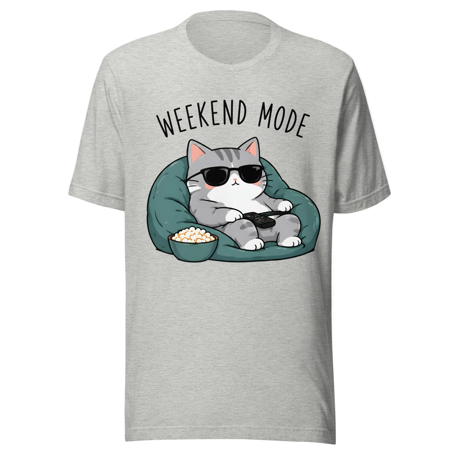 Weekend Mode Cat T-Shirt – Unisex
