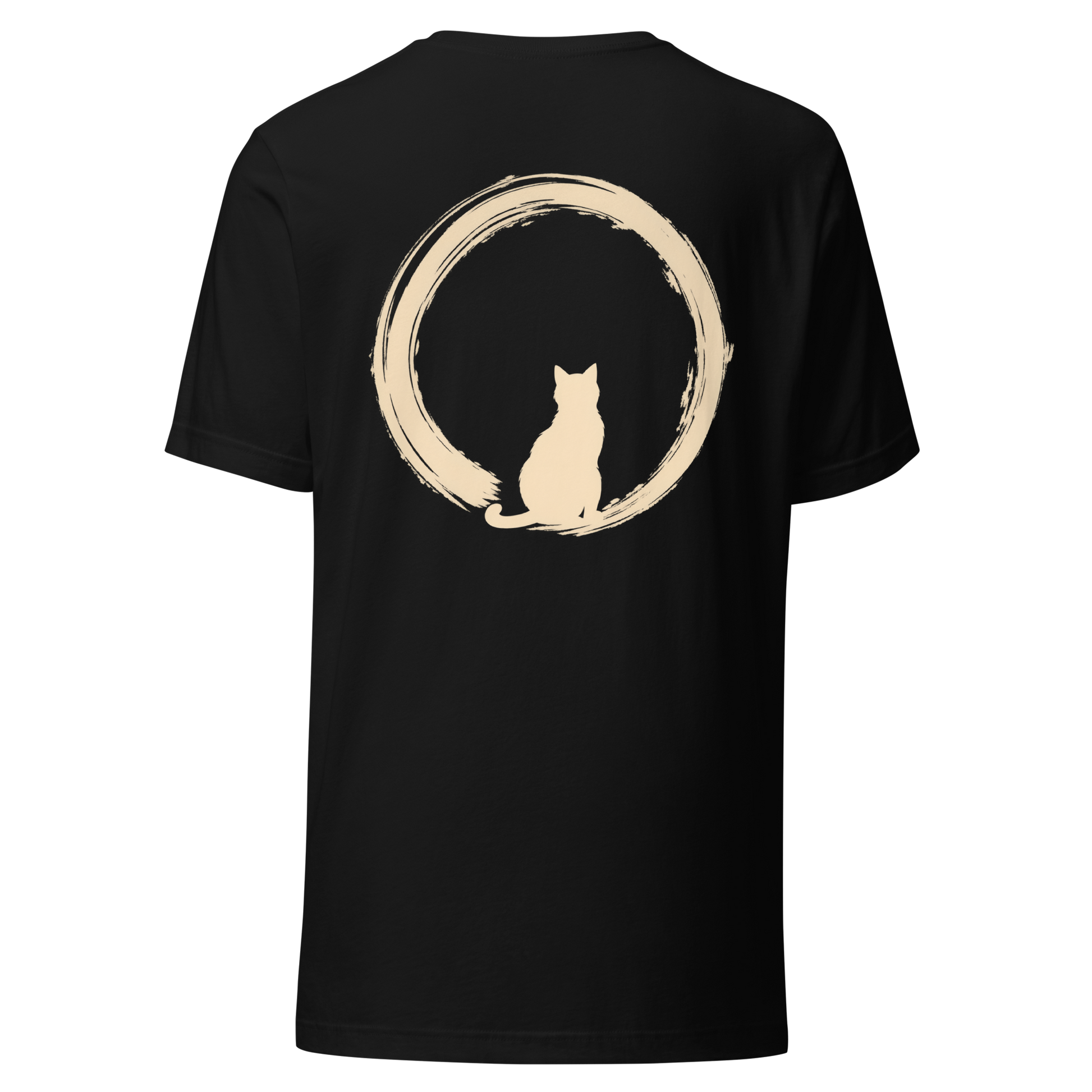 Color: Black | Quiet Orbit tee back artwork
