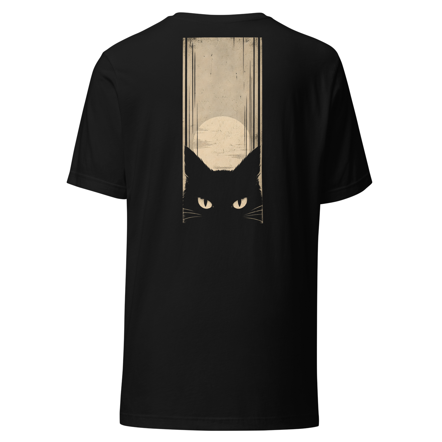 Color: Black | Eye Contact tee back artwork