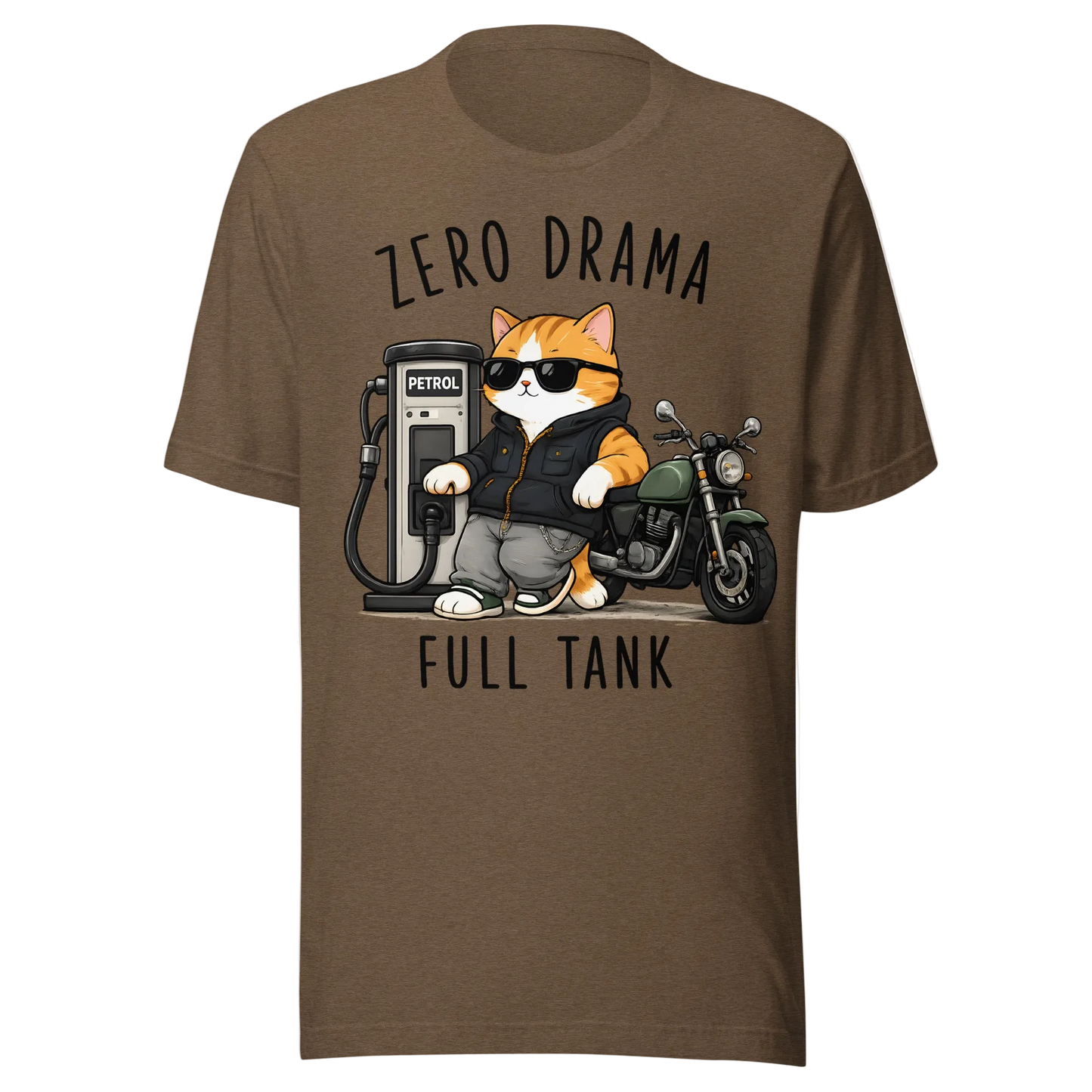 Zero Drama, Full Tank T-Shirt – Unisex