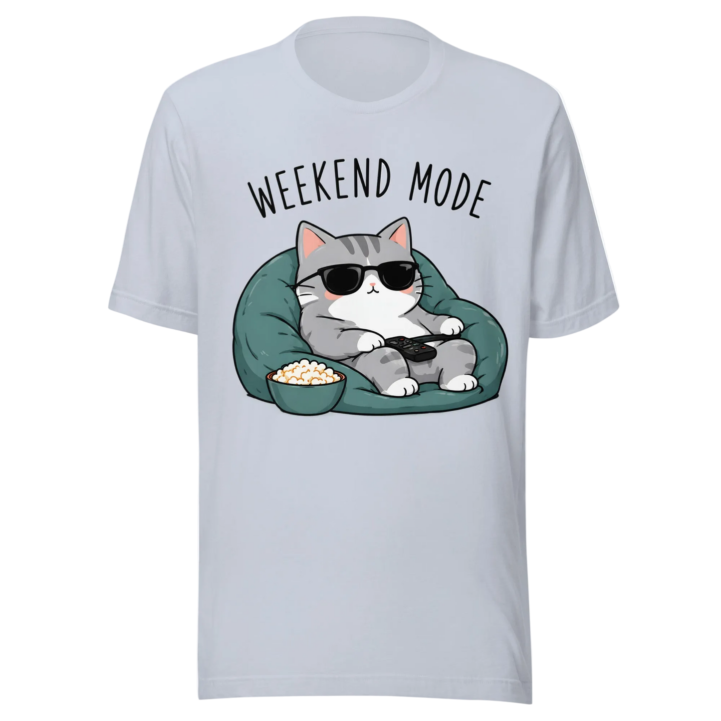 Weekend Mode Cat T-Shirt – Unisex