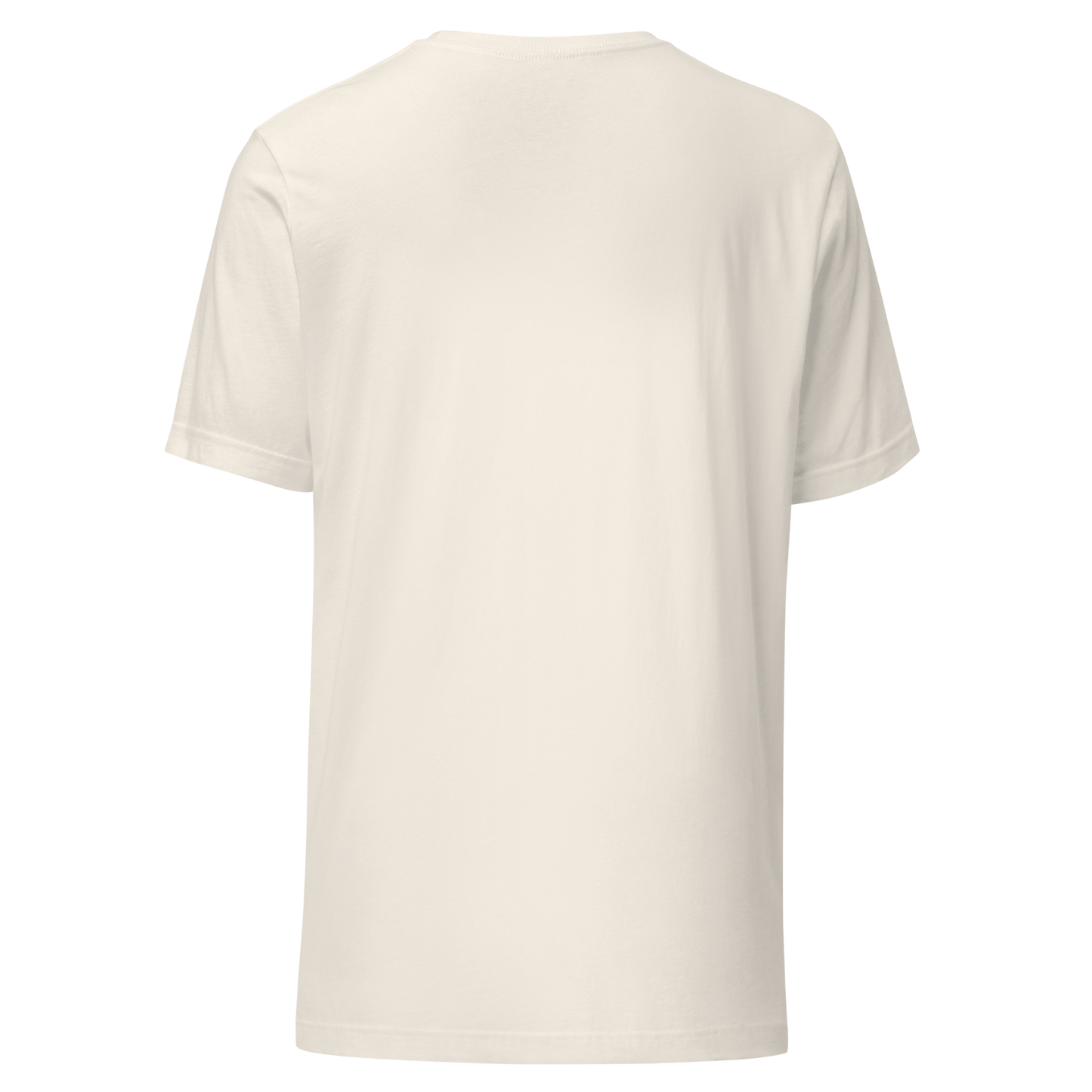 Color: Vintage White | Fragments tee back view