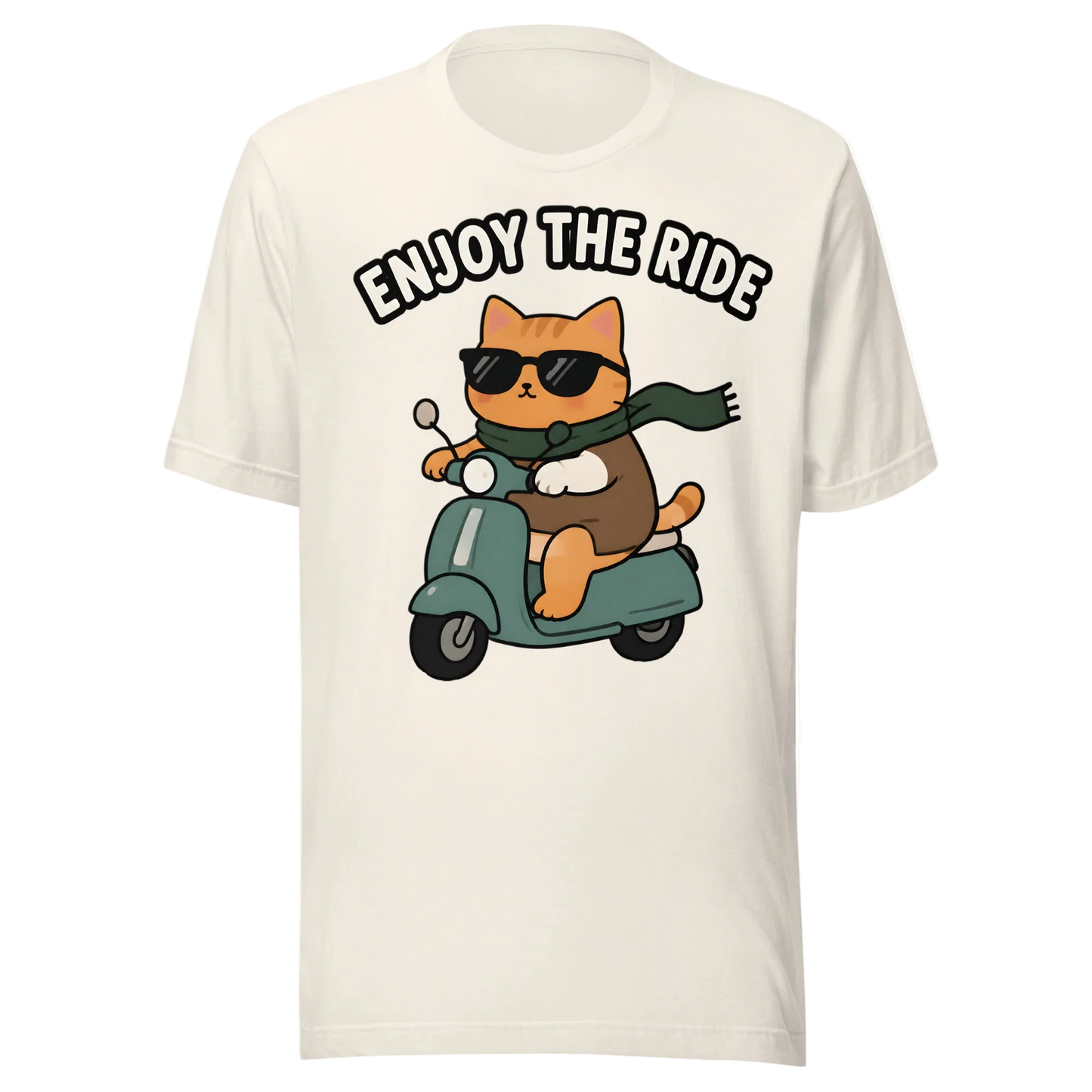 Enjoy the Ride Cat T-Shirt – Unisex