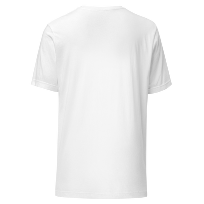 Color: White | Collected Forms tee back view