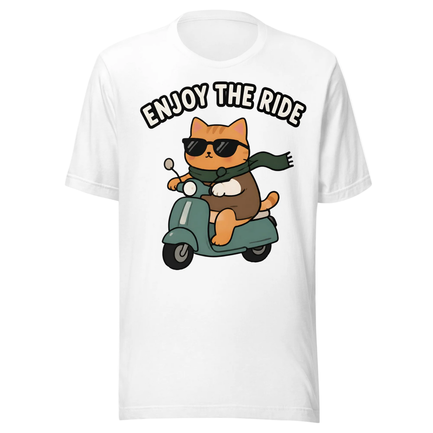 Enjoy the Ride Cat T-Shirt – Unisex