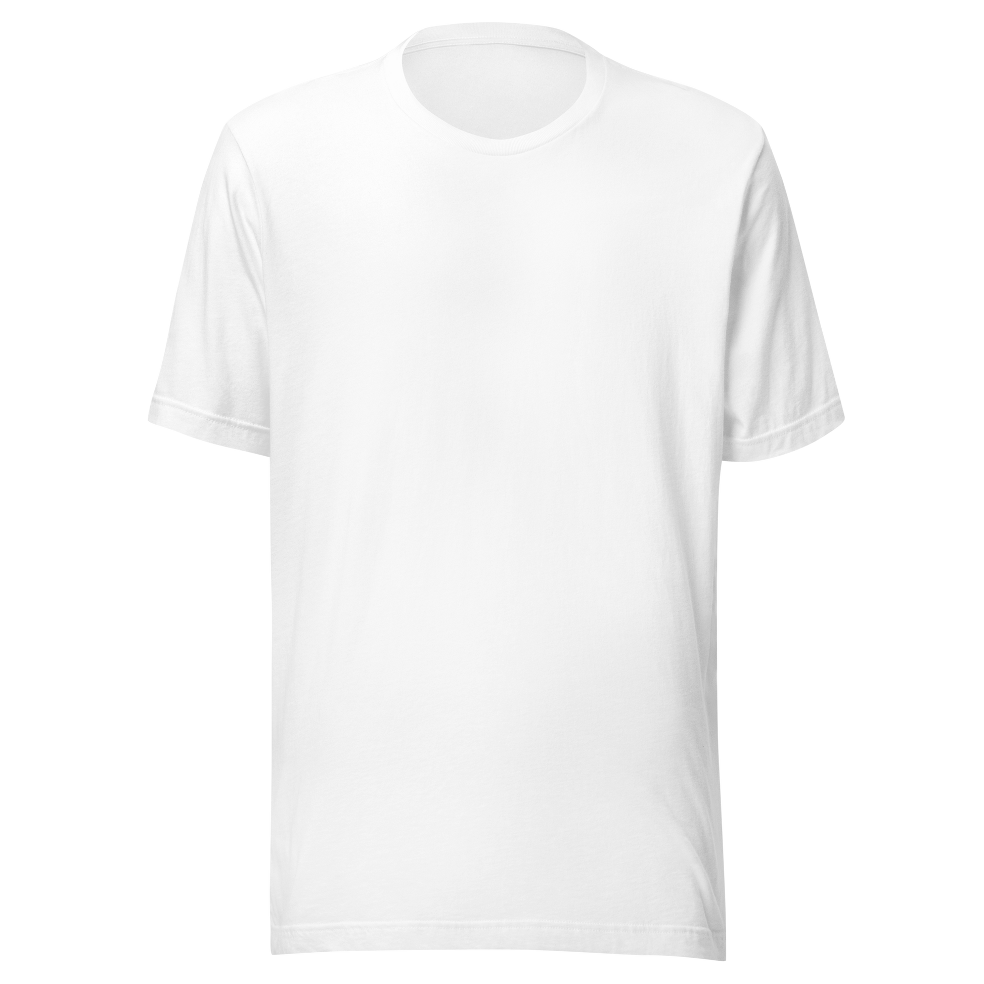 Color: White | Wild Geometry tee front view