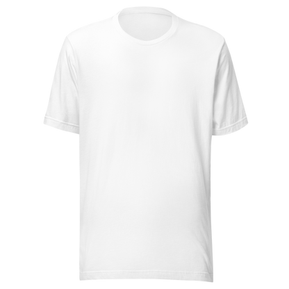 Color: White | Night Garden tee front view